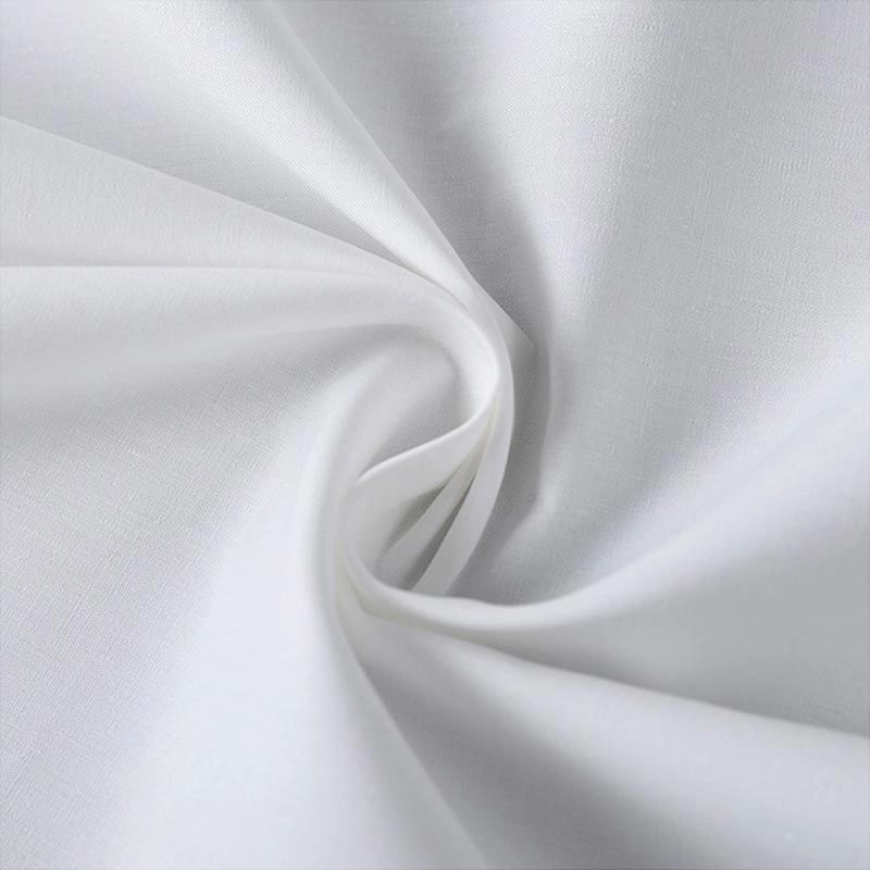 Tessuto da letto bianco a percussione in cotone in tessuto bianco da letto da letto