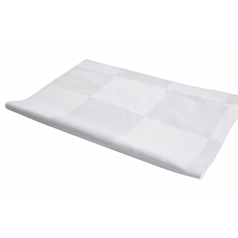 Tessuto di cotone Jacquard 9cm quadrati per letti d'albergo